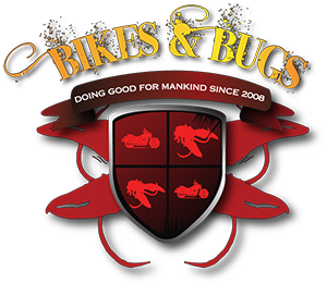 Logo for Bikes & Bugs, and Houston area fundraiser for The Epilepsy Foundation